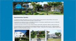 Desktop Screenshot of apartamentossandra.com