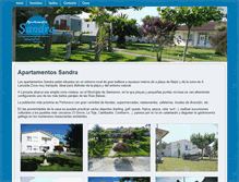 Tablet Screenshot of apartamentossandra.com